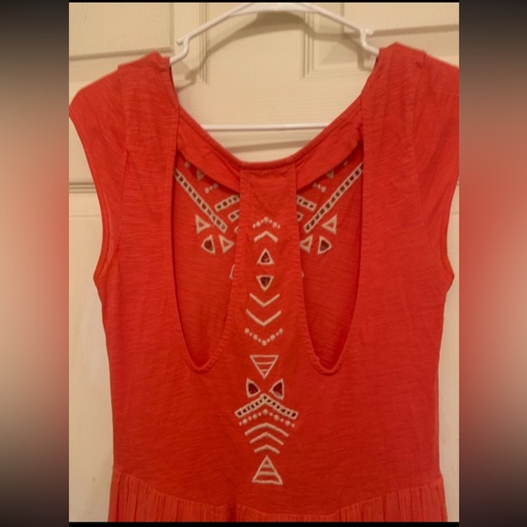 Free People boho Cactus Flower Toosaloosa Meadow Midi Dress -$148 fall casual - Picture 5 of 8